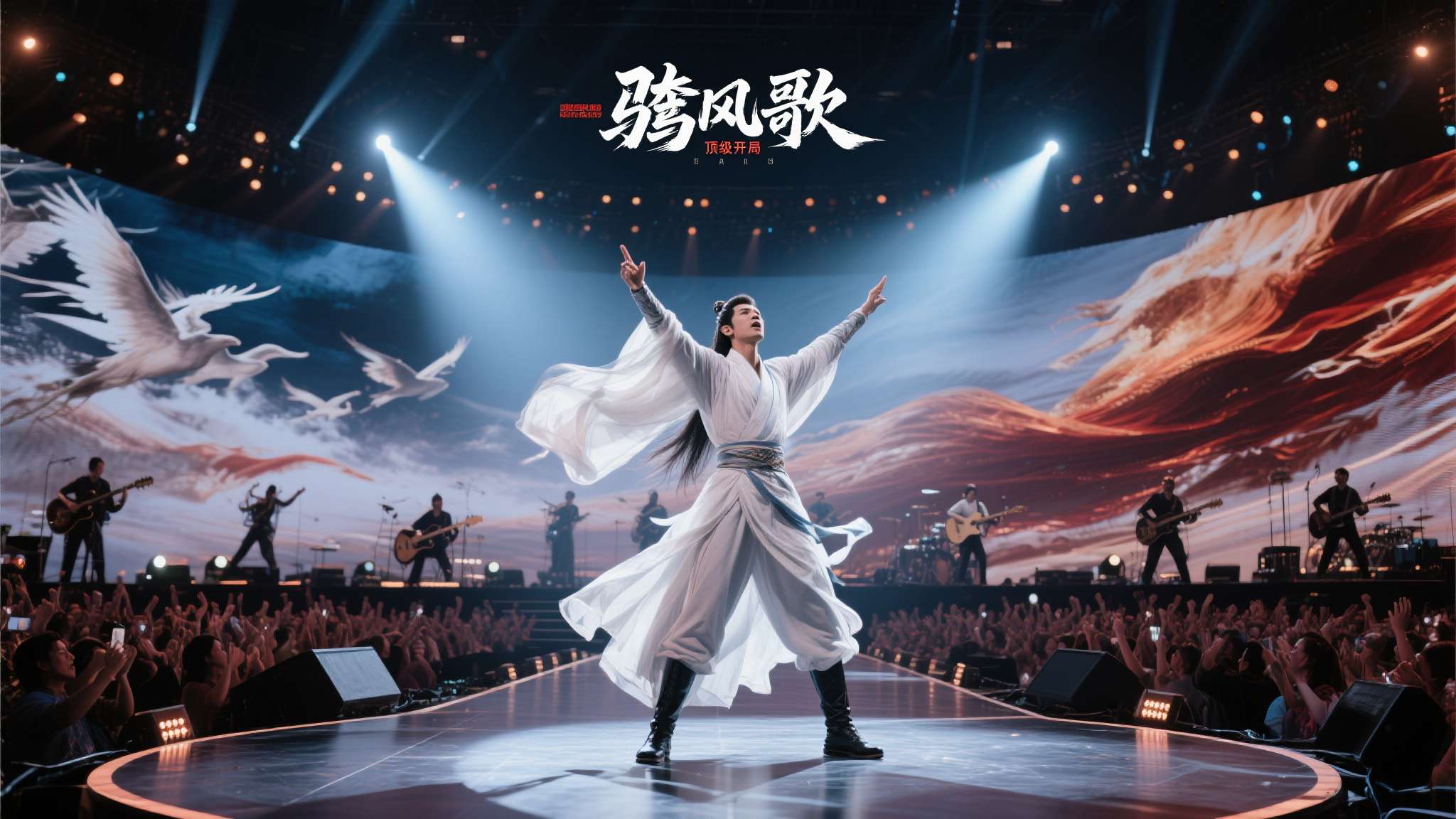 顶级开场！一首《驭风歌》热烈炸场，好有气势